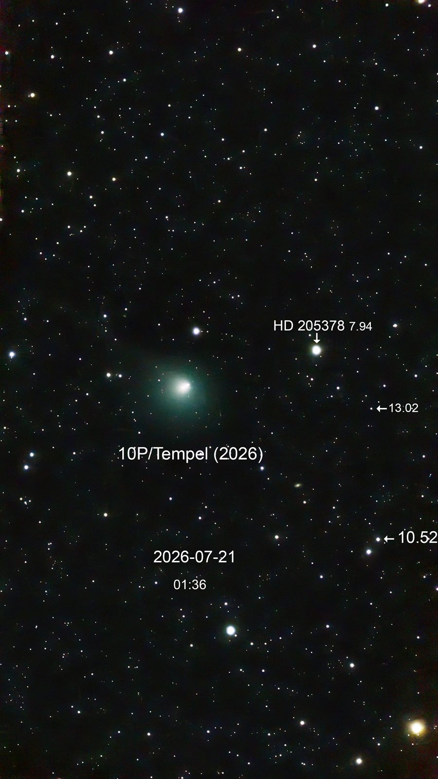 10P/Tempel (2026)