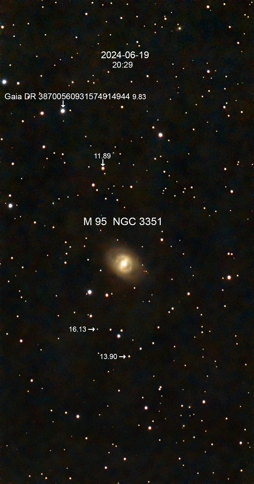 M 95 NGC 3351
