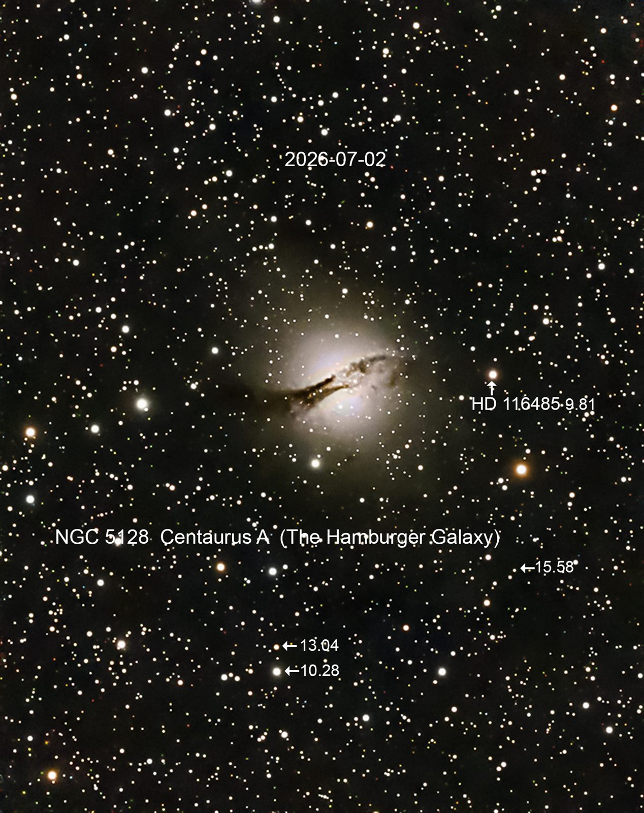 NGC 5128 Centaurus A