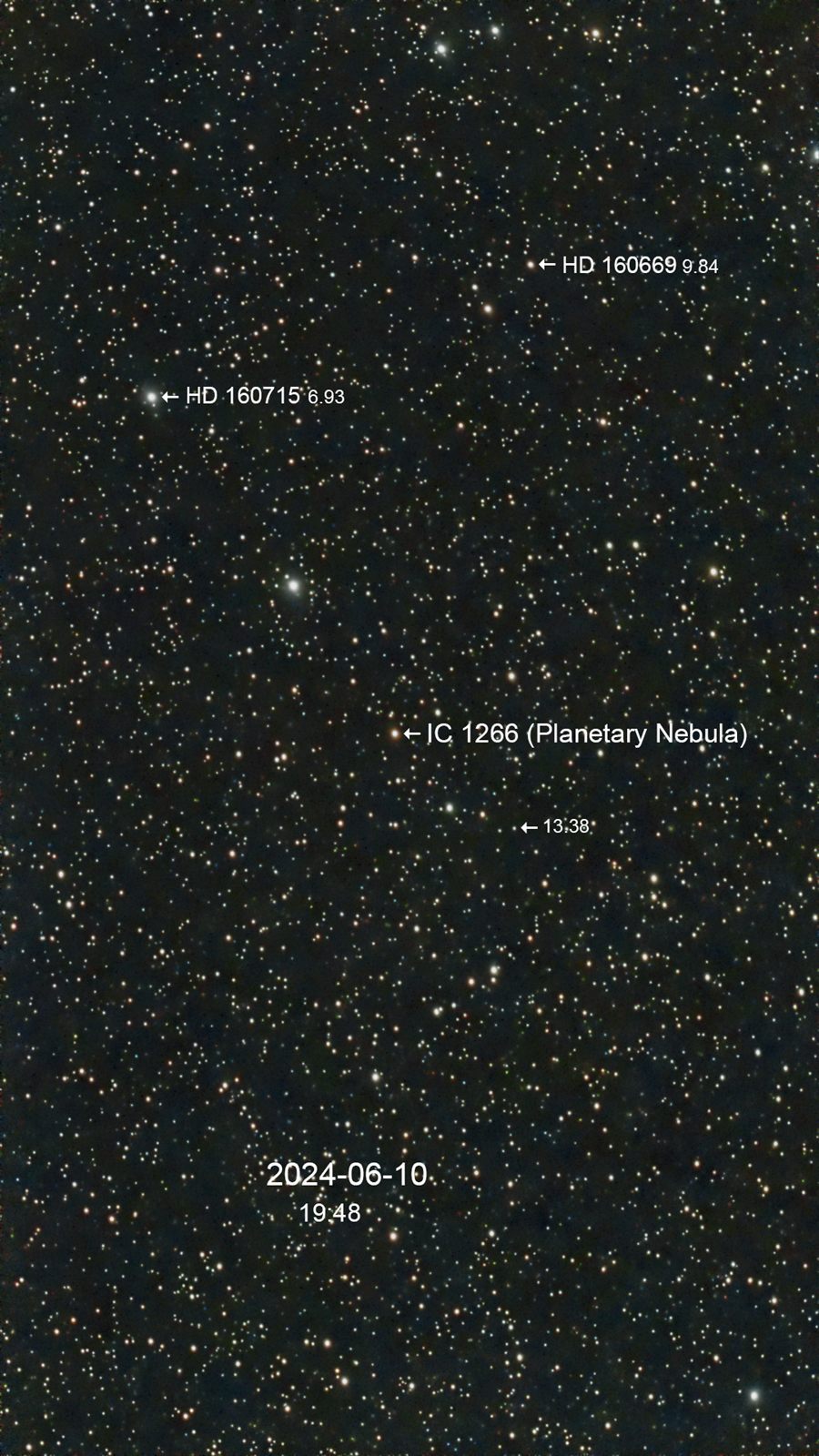 IC 1266 Planetary nebula