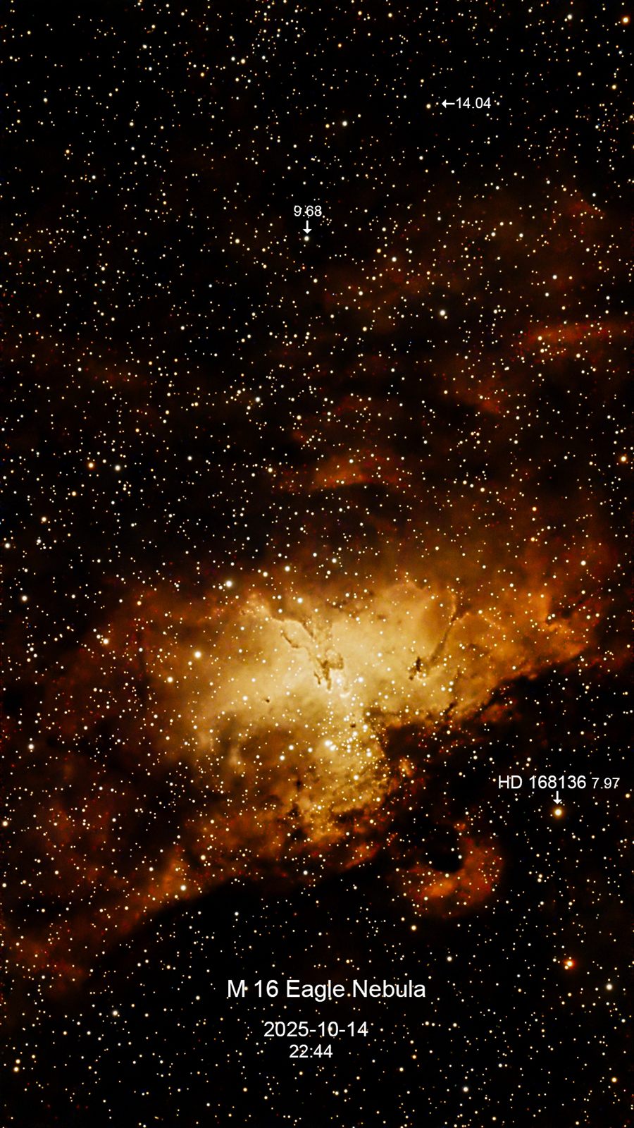 M 16 Eagle Nebula