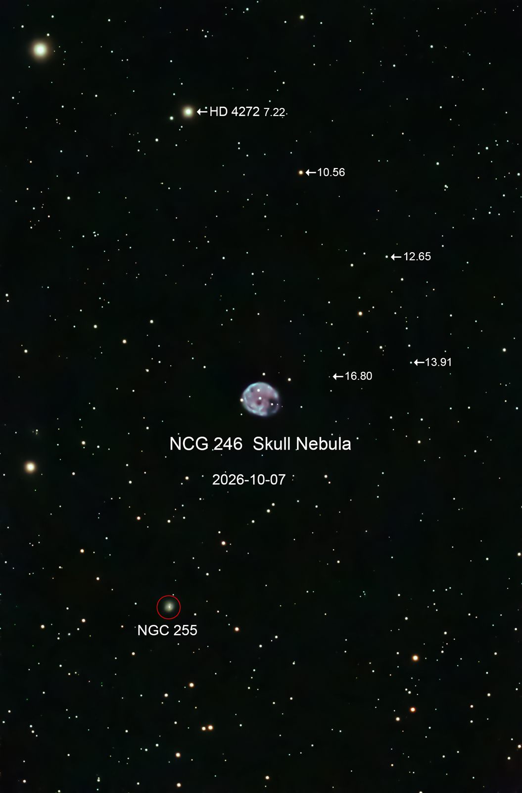 NGC 246 Skull Nebula