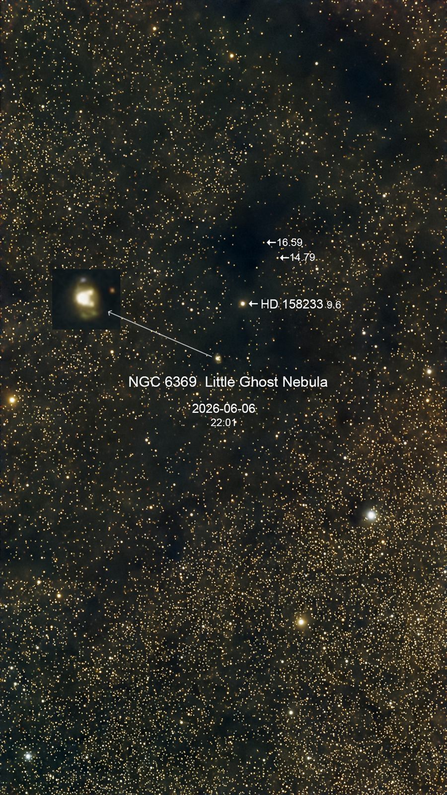 NGC 6369 Little Ghost Nebula