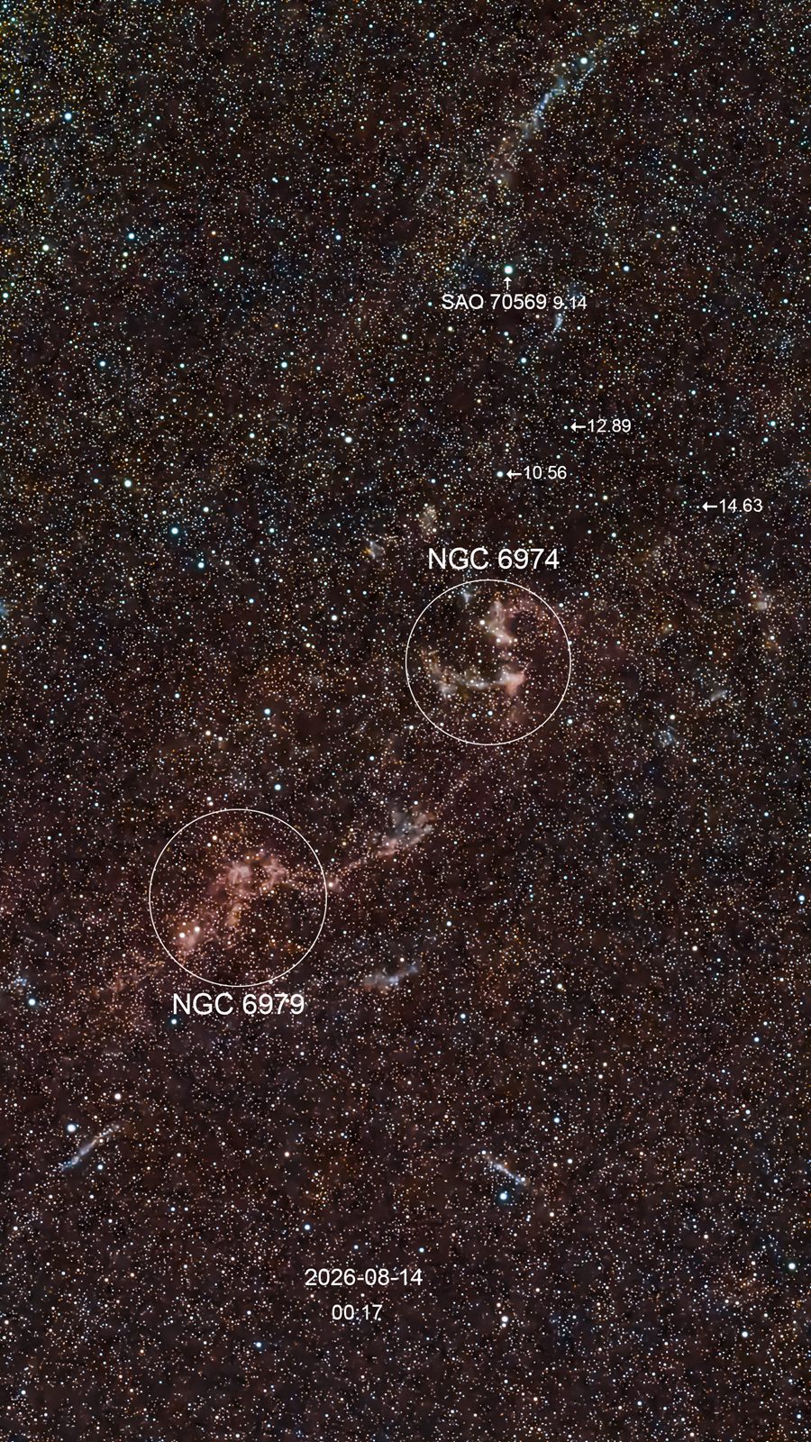 NGC 6974 and NGC 6979