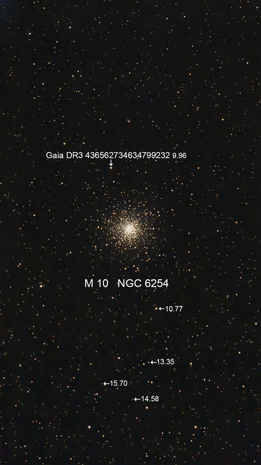 M 10 NGC 6254
