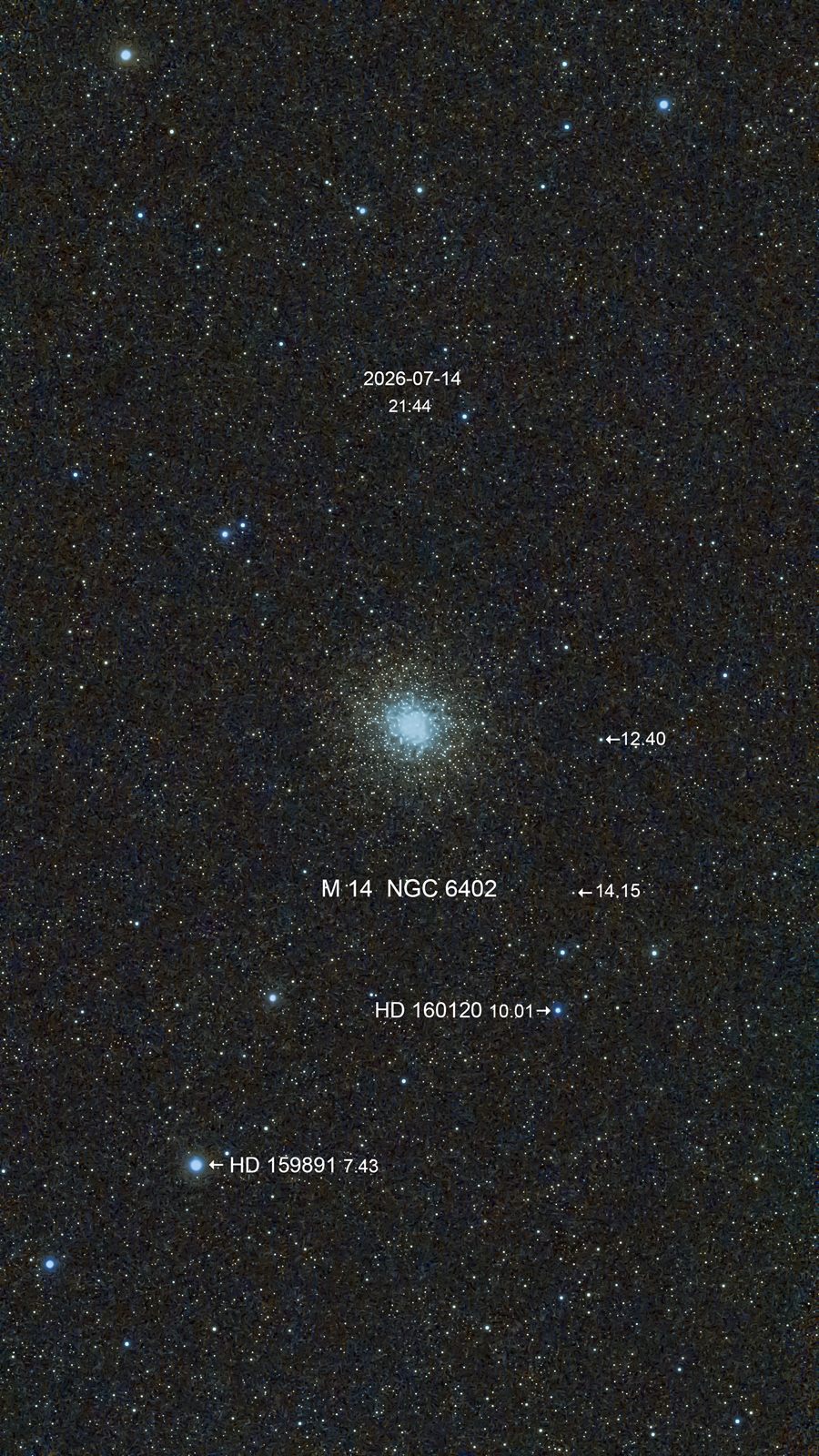 M 14 NGC 6402