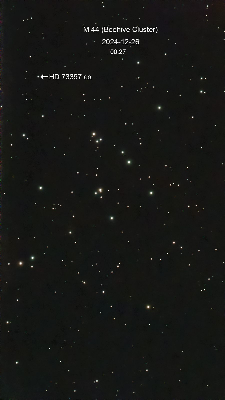 M 44 NGC 2632, (Beehive Cluster)