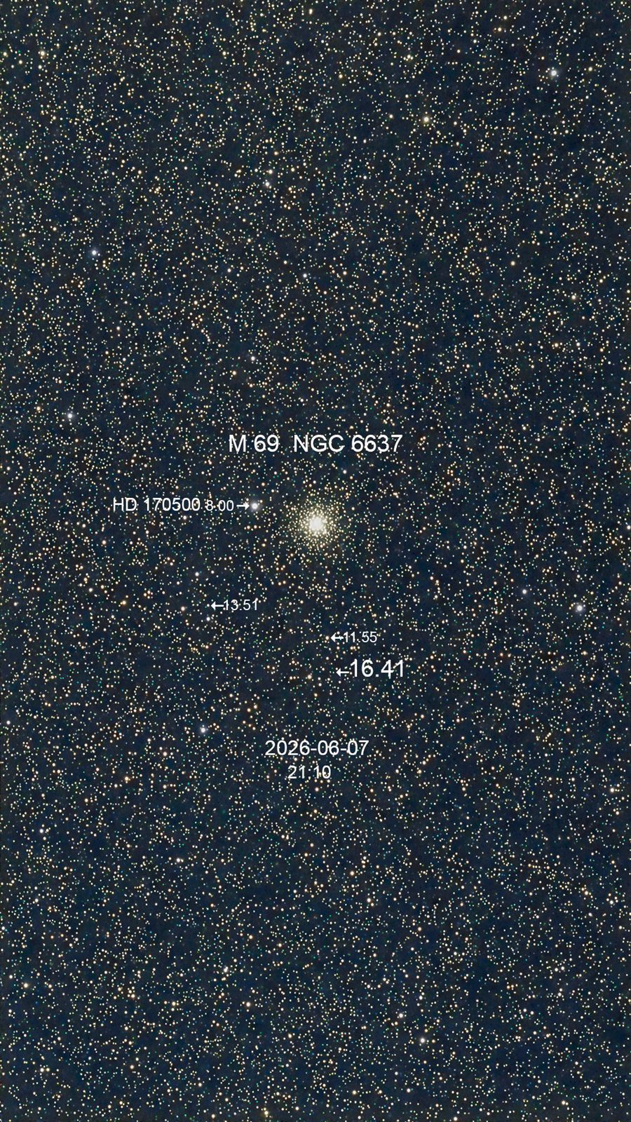 M 69 NGC 6637