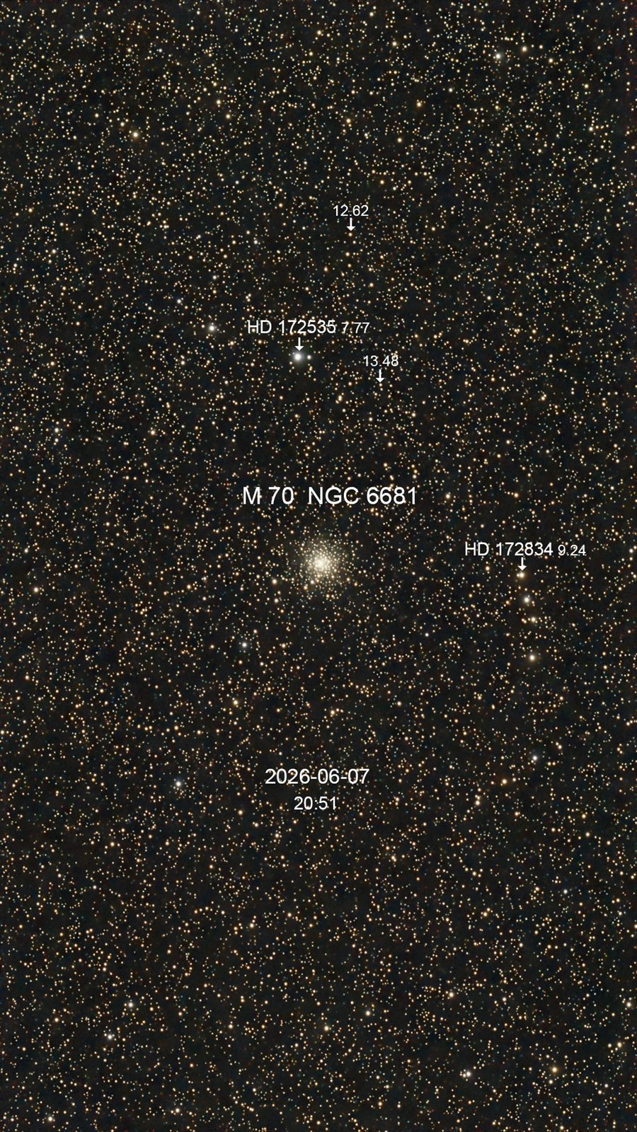 M 70 NGC 6681