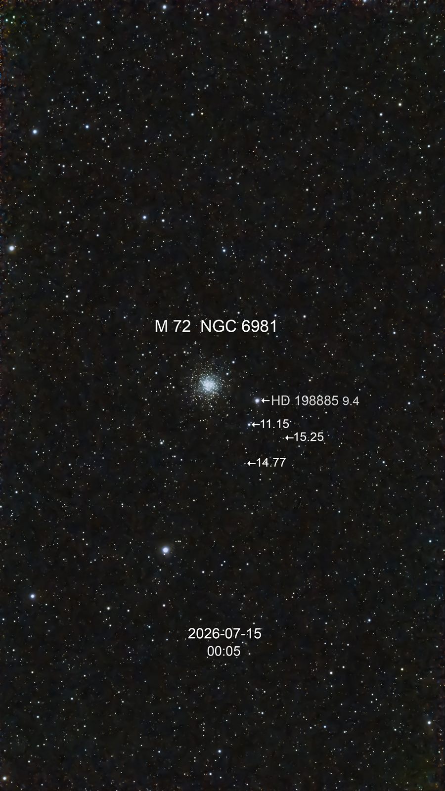 M 72 NGC 6981