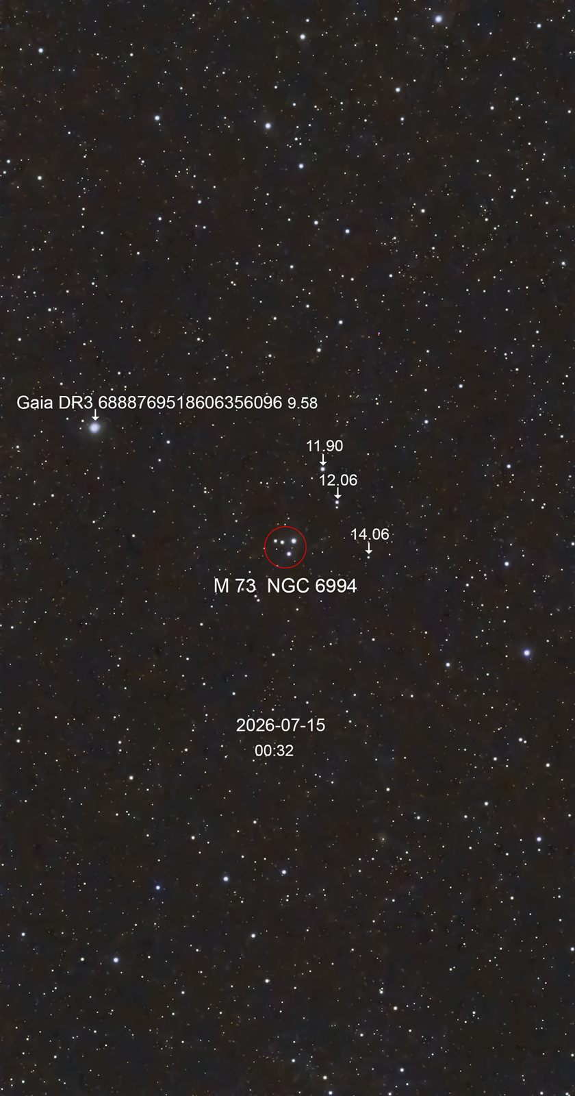 M 73 NGC 6994