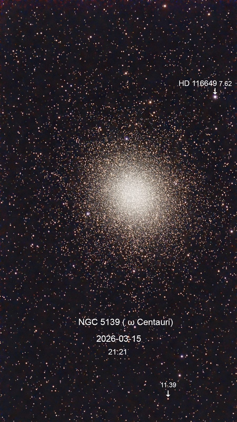 NGC 5139 Omega Centauri