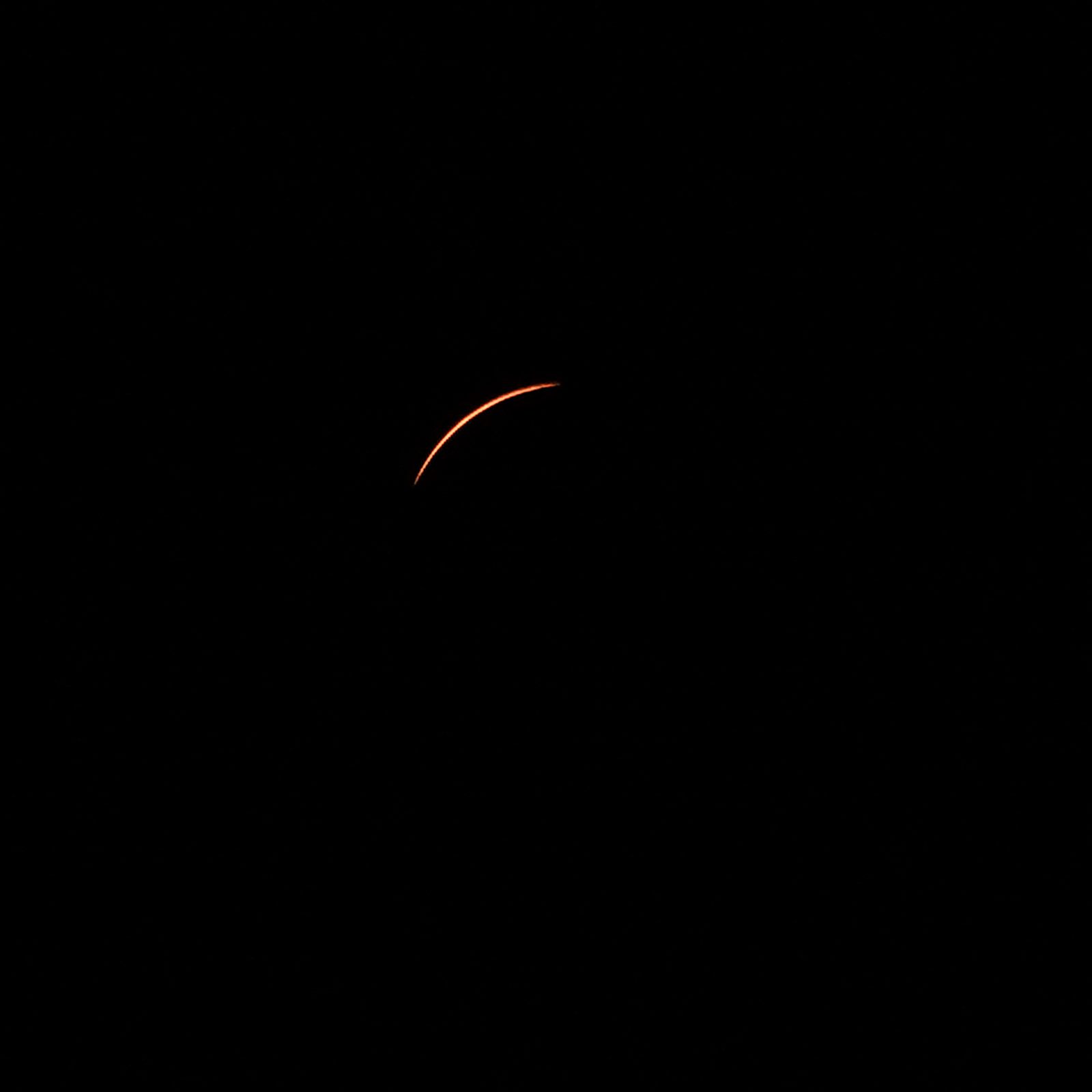 Eclipse of Sun at Kaufman, TX, 8 Apr 2024