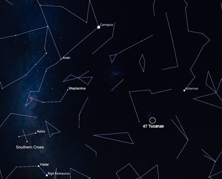47 Tucanae globular cluster