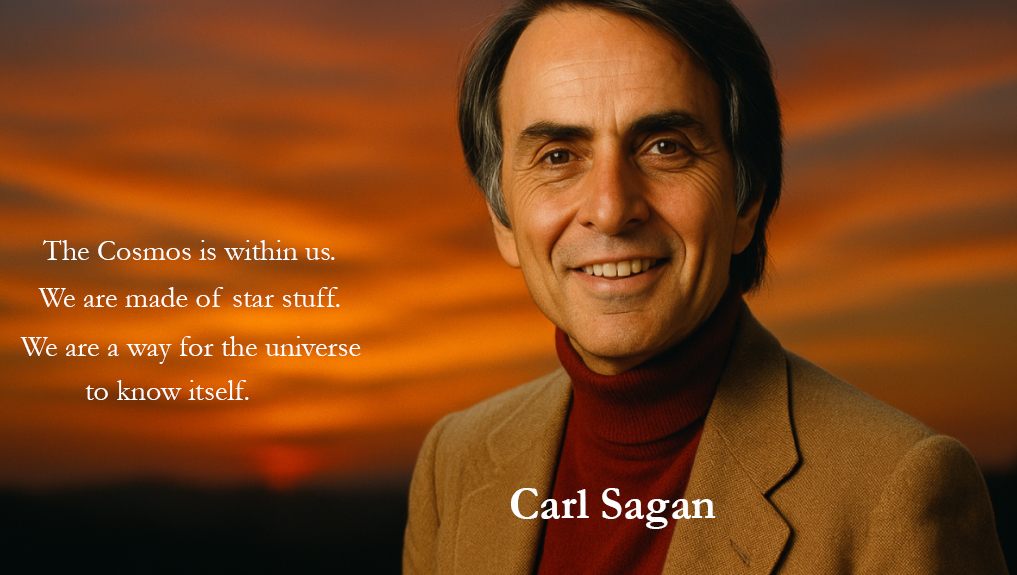 Carl Sagan and cosmic star formation